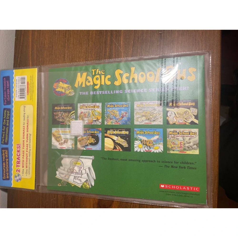 Magic School Bus Inside the Human Body Scholastic Read Along Book & CD